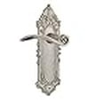 thumbnail image 3 of Nostalgic Warehouse Victorian Plate Privacy Swan Lever in Satin Nickel, 3 of 3