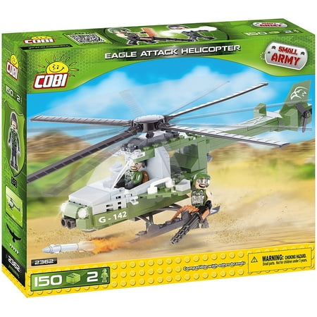 Eagle Attack Helicopter 150 pcs. (Small Army) - Building Set by Cobi Blocks