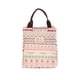 thumbnail image 1 of Bolsa de almuerzo de algodón y lino Adorable portátil, bolsa de viaje para Picnic, contenedor de almacenamiento de alimentos #2, 1 of 1