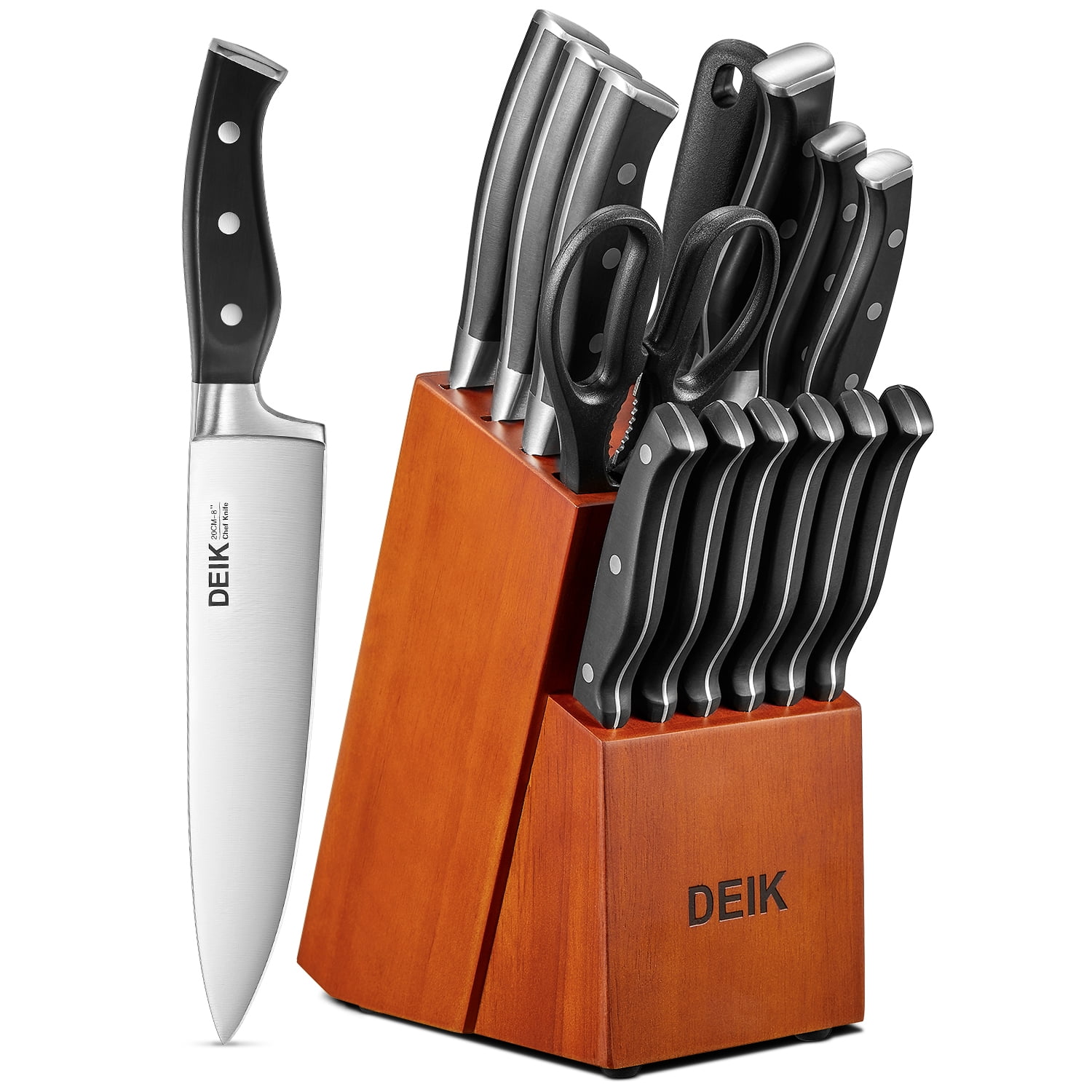 Chicago Cutlery Precision Cut Avondale 16pc Block Set P1135467 for sale online 