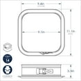 thumbnail image 3 of Nordic Ware Square Springform Pan, 3 of 4