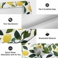 thumbnail image 6 of Summer Lemon Outdoor Rug for Patio/Deck/Porch, Non-Slip Large Area Rug 5 x 8 Ft, Yellow Fruits Pastoral Green Botanical Indoor Outdoor Rugs Washable Area Rugs, Reversible Camping Rug Carpet Runner, 6 of 8