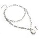 thumbnail image 1 of Collar de cadena de bloqueo de doble capa para mujer, colgante de candado de Metal gótico, collar Banban LingWen 8390611473297, 1 of 1