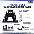 thumbnail image 3 of TRAPSKI QUAD Racing and XC Ski Rack, 3 of 11