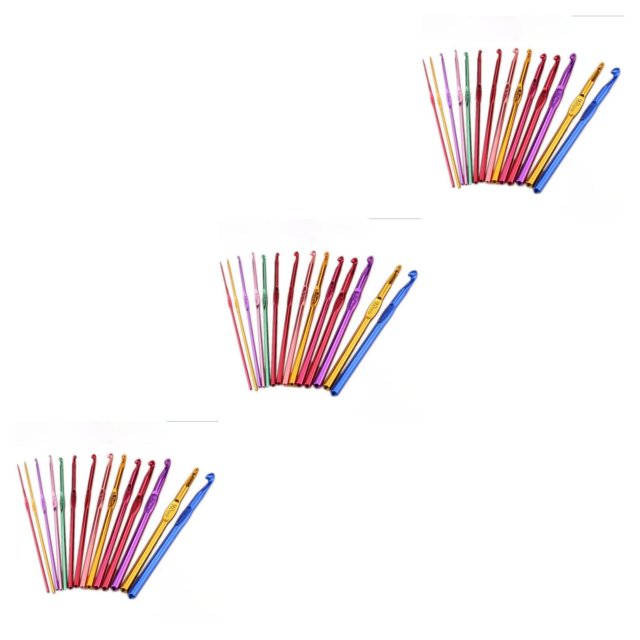 Juego de agujas de gancho Matsuzay Kit tejido de costura de aleación ajustable