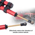 thumbnail image 3 of M Buder 1/10 Amortiguador de Coche RC SCX10 TRX4 Ajustable Metal con Resorte Rojo (11 cm / 4.3 in), 3 of 9