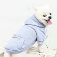 thumbnail image 5 of Zipper Pocket Weiwang Size Dog Clothes Cat Pet Clothes Autumn And Winter New Supplies Chest Strap S, 5 of 6