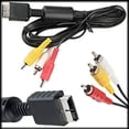 thumbnail image 4 of Seitruly Reemplazo de mayor longitud para PS3 PS2 PS1 AV Audio Video Cable Cable Sistema de consola Type3 NO3, 4 of 6