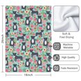 thumbnail image 3 of 2 Pcs Funny Kitchen Towels,Cute Pitbull Terriers Dog and Flowers Microfiber Dish Towels,Kitchen Tea Towels,Kitchen Towel Set (18" X 26"), 3 of 3