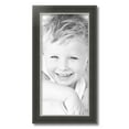 thumbnail image 2 of ArtToFrames 11x23 inch Black Velvet with Silver Wide Picture Frame, Black MDF Poster Frame (4693), 2 of 7