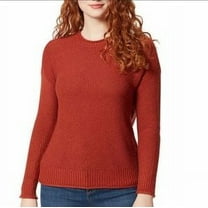 Jessica Simpson Women’s Roll Neck Ribbed Cuff Sweater | ( XL, Scooter Red )