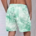 thumbnail image 4 of ZCFZJW Mens Swim Trunks Quick Dry Bathing Suits Tie Dye Gradient Print Summer Holiday Beach Board Shorts with Pockets Lightweight Bathing Suit Swimwear Multicolor#05 M, 4 of 4