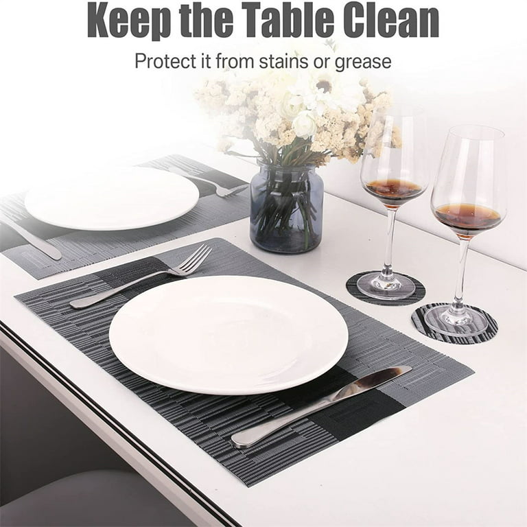 Waterproof Non-slip Placemats Home Heat-Resistant Dining Table