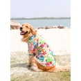 thumbnail image 2 of 1pc Leaf Print Pet Shirt For Dog And Cat For Summer, 2 of 5