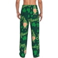 thumbnail image 3 of Bingfone St Patrick'S Day9 Mens All Over Print Sleep Pajama Pants-X-Large, 3 of 9