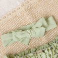 thumbnail image 4 of Eashery Baby Casual Tulle Rompers for Girls Solid Ruffle Lace Baby Rompers Boy Girl Green 80, 4 of 5