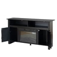 thumbnail image 6 of Fireplace TV Stand for TVs Up to 65 Inch,Electric Fireplace TV Console with Remote Control, TV Entertainment Center with 23”Fireplace (Black), 6 of 7