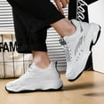 thumbnail image 6 of Men’s Elevator Chunky Sneakers 2.4" Height Increase – Invisible Height Boost Athletic Shoes – Fashion Thick-Soled Sport Sneakers – Breathable Walking & Gym Shoes for Casual and Streetwear, 6 of 14