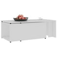 thumbnail image 2 of vidaXL Coffee Table White 150x50x35 cm Engineered Wood, 2 of 5