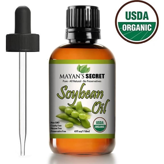 Mayan's Secret Soybean oil 4 fl oz for Hair, Scalp & Body Care