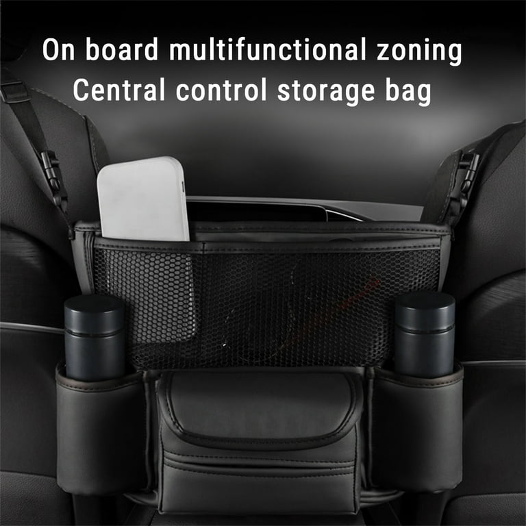Jikolililili Car Handbag Holder Between Seats Large Capacity Car Purse  Holder Automotive Consoles & Organizers for Document Phone Storage Car  Accessories Interior 