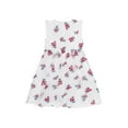 thumbnail image 3 of Kensie Girl Embroidered Flutter Sleeve Dress, Sizes 4-16, 3 of 5