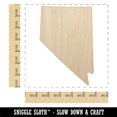 thumbnail image 2 of Nevada State Silhouette Wood Shape Unfinished Piece Cutout Craft DIY Projects - 6.25 Inch Size - 1/4 Inch Thick, 2 of 7