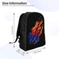 thumbnail image 4 of Prestonplayz Backpack 3D Print Lightweight Bookbag Casual Sport Daypack Travel Bag Laptop, 4 of 8