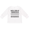 thumbnail image 3 of Inktastic Future Orthodontist Dental Care Gift Boys or Girls Long Sleeve Toddler T-Shirt, 3 of 5