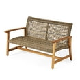 thumbnail image 5 of Natural + Grey With Wood And Back Frame Iron Seat, 5 of 6