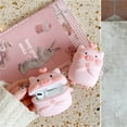 thumbnail image 2 of AirPods Pro Case Cute Cartoon Characters, GMYLE Silicone Protective Shockproof Earbuds Case Cover Skin Compatible for Apple AirPods Pro 2019 2020 (Lucky Lulu Pig), 2 of 4