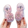 thumbnail image 6 of Little Girls Shoes Girls Flat Sandals Breathable Girls Sandals For Toddlers 1 5 Years Lightweight Comfortable Casual Outdoor Summer Play Shoes For, 6 of 6