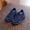 Dark Blue, variant on VOUZZA Kids Breathable Slip On Walking Shoes Lightweight School Casual Sneakers Soft Sole Athletic Training Loafers