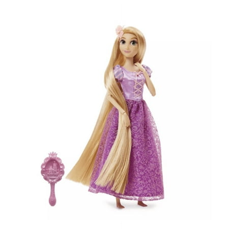 Tangled Princess Rapunzel Brush Figure Classic Poseable Doll 12