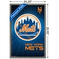 thumbnail image 3 of MLB New York Mets - Logo 16 Wall Poster, 22.375" x 34", Framed, 3 of 5