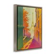 thumbnail image 4 of Stupell Industries Abstract Paris View Town & City Painting Brown Floater Framed Art Print Wall Art, 17 x 21, 4 of 10
