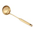 thumbnail image 5 of Samfox Cooking Tool, Cuchara de cucharón de acero inoxidable Cuchara de sopa grande Utensilio de cocina(04#), 5 of 5