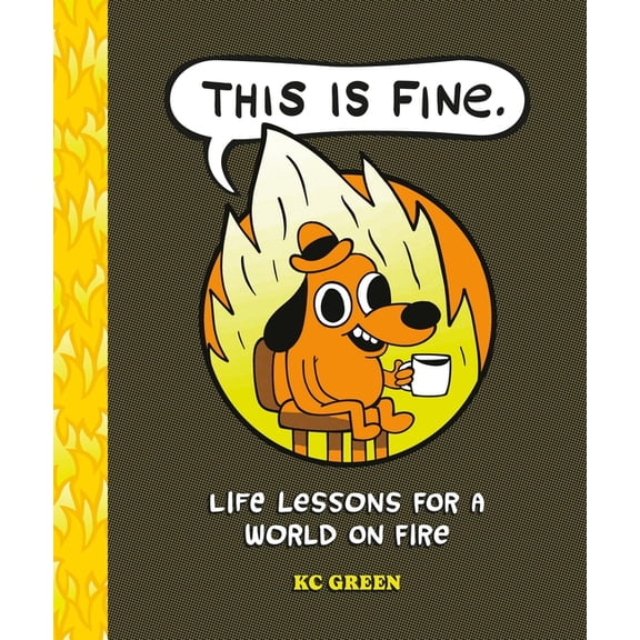 This Is Fine: Life Lessons for a World on Fire, (Hardcover)