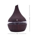 thumbnail image 3 of Wood Grain Mini USB Humidifier Portable Mist Maker, Quiet Mechanical Aroma Diffuser with Essential Oil Function for Home Office Car Desktop, Compact Travel Air Moisturizer for Dry Skin and Relaxation, 3 of 9
