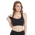 thumbnail image 2 of Sports Bra No Wire Comfort Sleep Bra Plus Size Workout Activity Bras With Non Removable Pads Shaping Bra One Piece No Wire Comfortable Bras, 2 of 9