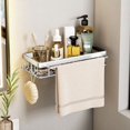 thumbnail image 4 of Toilet Rack Free Punch Bathroom Traceless Suction Cup Storage Toilet Wall Hanging, 4 of 12