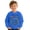 0-Blue301, variant on Hienoo Boys Graphic Sweatshirt Dinosaur Alphabet Long Sleeve Pullover Casual Fall Tops