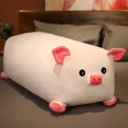 thumbnail image 1 of New 50/70/90cm Squishy Pig Stuffed Doll Plush Long Pillow Animal Soft Plushie Pillow for Kids Baby Comforting Birthday Giftopen eyes70cm Deng Xun unisex, 1 of 2