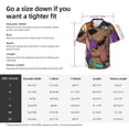 thumbnail image 5 of Lsque Scooby-Doo Pattern Hawaiian Shirt for Men Unisex Summer Beach Casual Short Sleeve Cotton Linen Button Down Shirts-Medium, 5 of 6