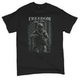 thumbnail image 5 of Freedom Isn't Free T-shirt American Hero Patriotic Soldier DD 214 POW MIA Military Warrior Veterans Day Men's Tee, 5 of 7