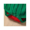 thumbnail image 6 of Seyurigaoka Lovely Baby Girl Watermelon Set, O-Neck Short Sleeve Romper, Elastic Waist Tulle Skirt, 6 of 9