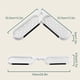 thumbnail image 3 of Cateissary Estante De Baño Fácil De Instalar Estante Giratorio Sin Perforaciones Que Ahorra Espacio Y Está Bien Organizado Almacenamiento y organización del hogar, 3 of 6