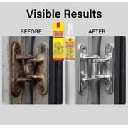 Heavy-Duty Rust Remover Lubricant Spray with Citric & Sulfamic Acid - Effective Parts Cleaner Surface Maintenance for Cars, Tools, Home | Anti-Rust Lubricant (wwx)