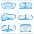 thumbnail image 4 of ODOMY Carpa Portátil Linda para Niños con Piscina de Pelotas, Fácil de Plegar, 120 cm, Soporte de Acero, 4 of 11