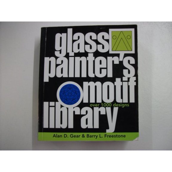 Pre-Owned Glass Painter's Motif Library: Over 1000 Designs (Import) (Paperback) 1855858711 9781855858718